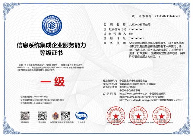 2024年信息系統(tǒng)集成企業(yè)服務(wù)能力等級(jí)資質(zhì)證書(shū)申請(qǐng)全攻略